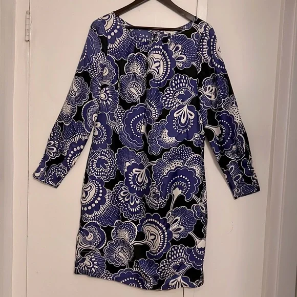 Banana Republic Dresses Banana Republic Silk Blue Paisley